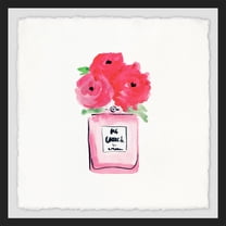 Blooming Pink Framed Painting Print