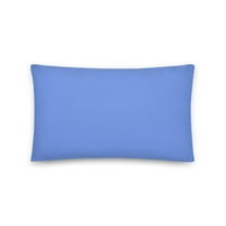 Blooming Skies 20"x12" Solid Blue, Home Decor, Accent Pillow