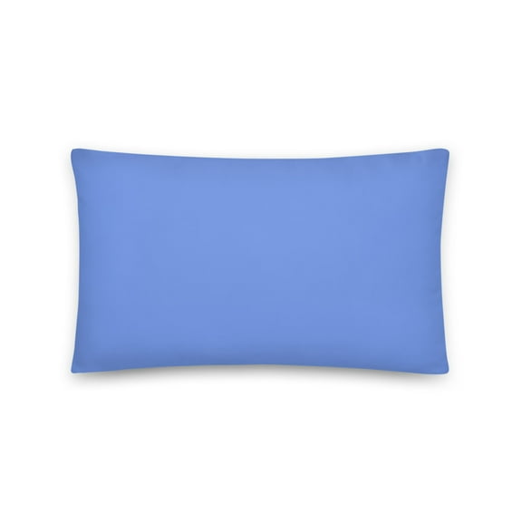 Blooming Skies 20"x12" Solid Blue, Home Decor, Accent Pillow
