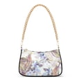 thumbnail image 1 of Blooming Twigs Flowers Womens Chain Shoulder Bag Tote Handbag Clutch Hobo Purse with Zipper for Travel Casual, 1 of 7