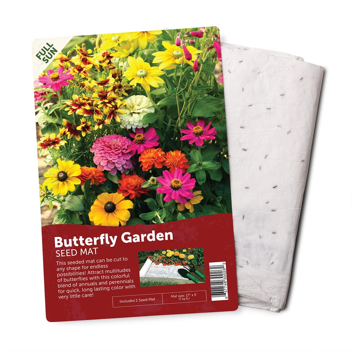 BloomingBulb Seed Mat Easy to Plant and Grow Garden Seeds Creates
