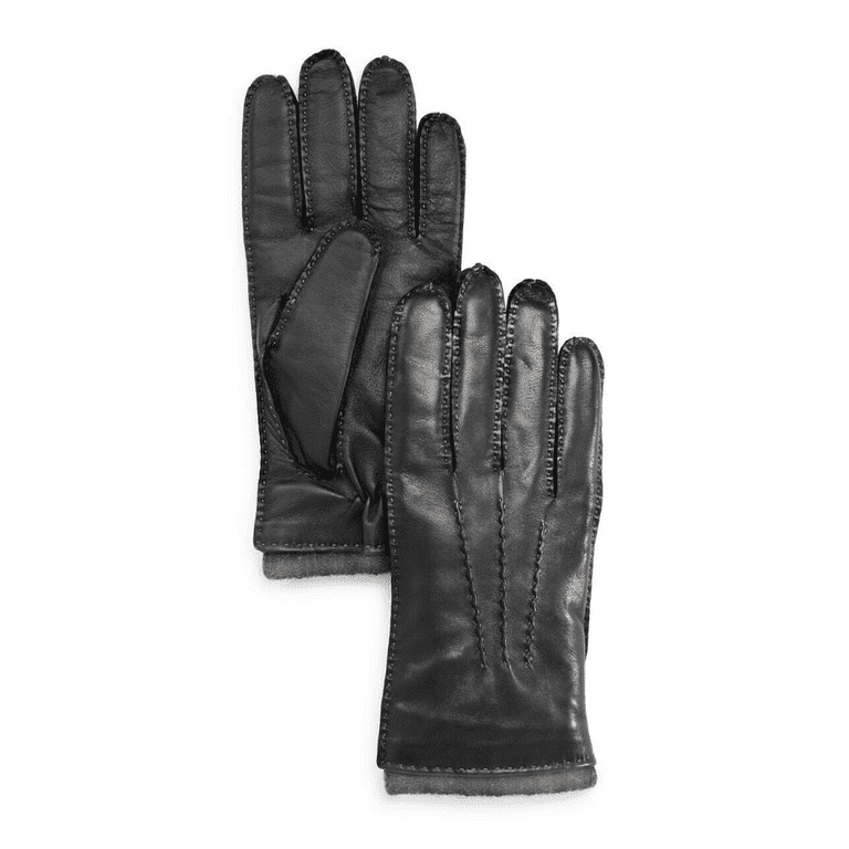 Bloomingdale’s Men’s Napa Tech Palm Glove Black / Charcoal M 