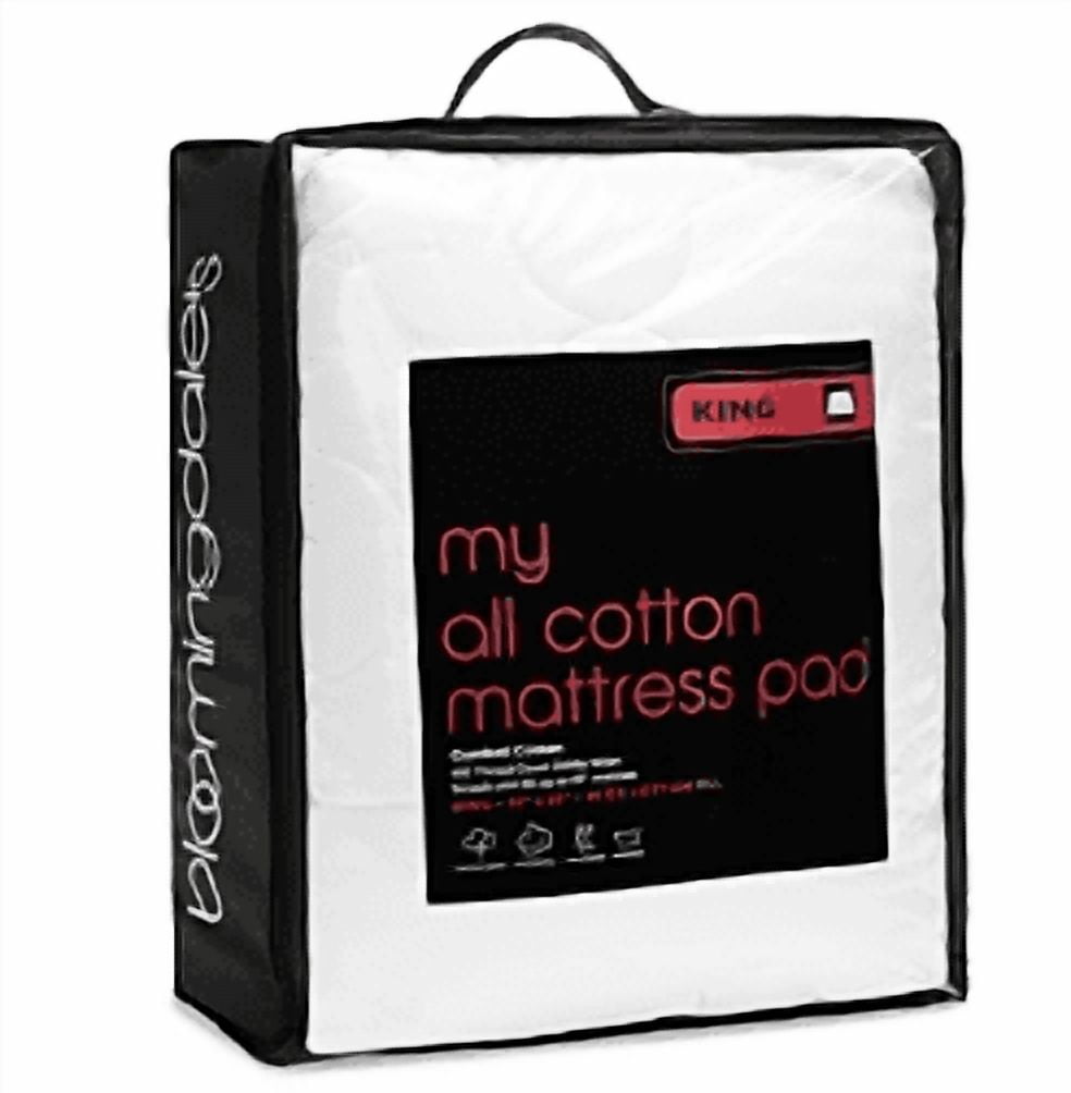 Bloomingdale's My All Cotton Mattress Pad, King - 100% Exclusive