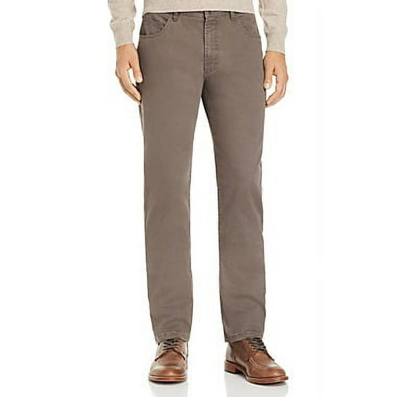 Bloomingdale's OLIVE Tailored Fit Five-Pocket Chinos, US 38x32