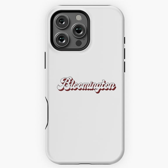 Bloomington Indiana College Town Phone Case for iPhone 16 15 14 13 12 11 Pro Max - Creative Phone M97