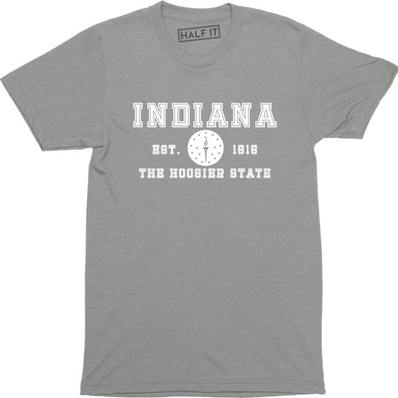 Bloomington Indiana Est 1818 The Hoosier State - Vintage Men's T-Shirt