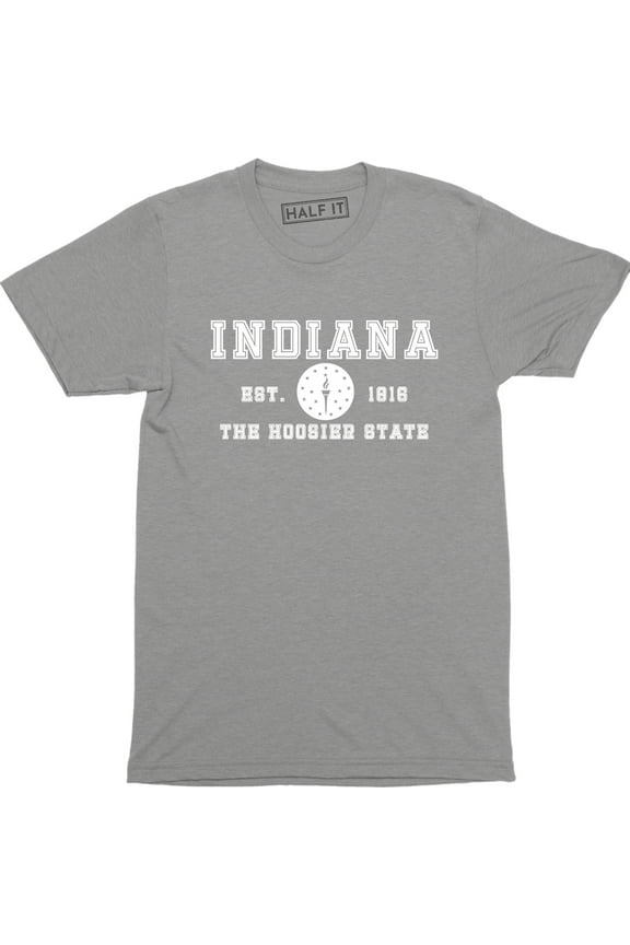 Bloomington Indiana Est 1818 The Hoosier State - Vintage Men's T-Shirt