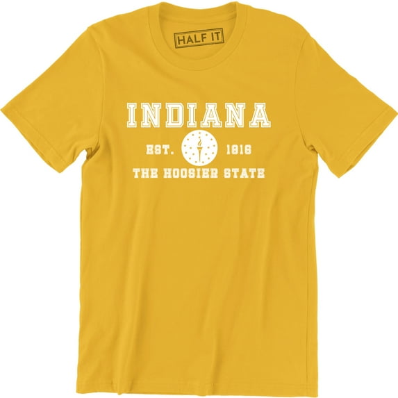 Bloomington Indiana Est 1818 The Hoosier State - Vintage Men's T-Shirt