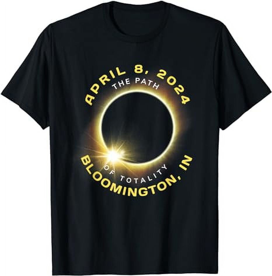 Bloomington Indiana Solar Eclipse Totality April 8 2024 TShirt