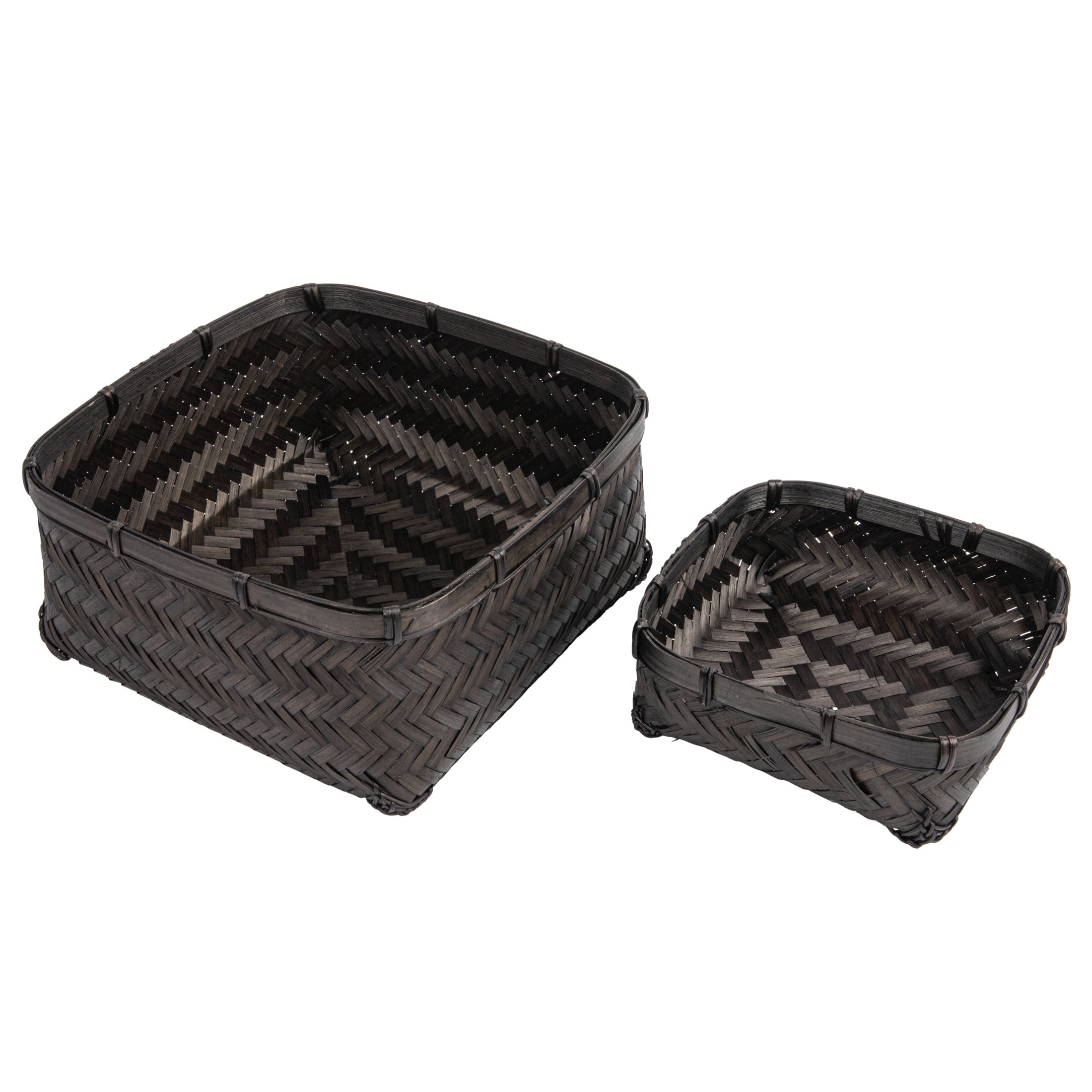 Bloomingville Woven Storage Baskets and Decorative Bins - Walmart.com