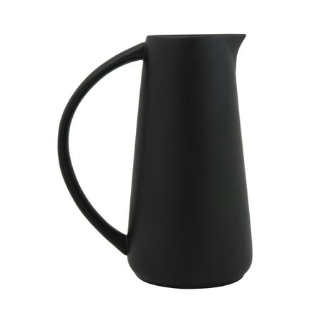 Bloomingville Black Stoneware Pitcher