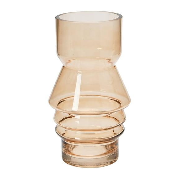Bloomingville Decorative Glass Vase, Brown