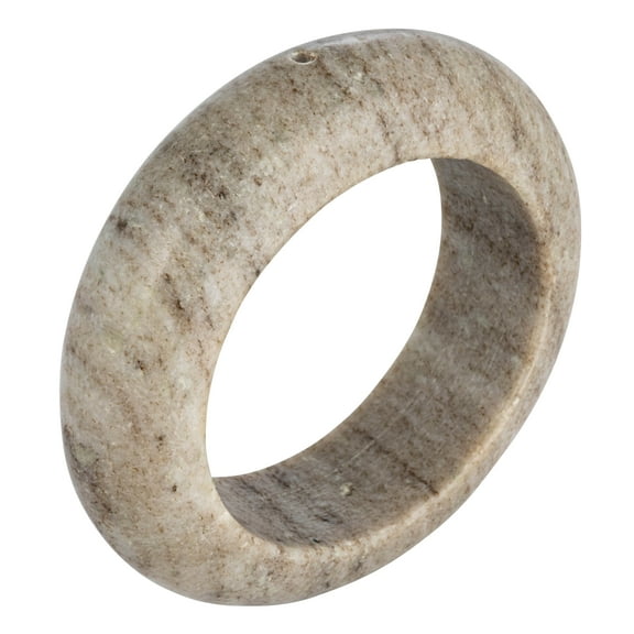 Bloomingville Decorative Marble Circle Incense Holder, Beige