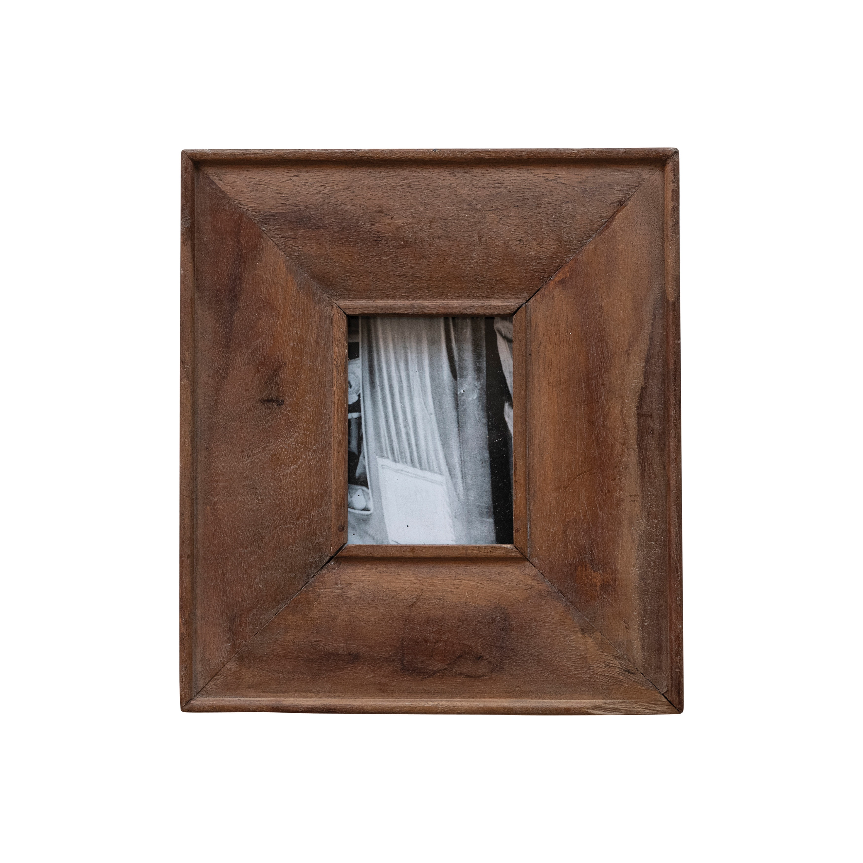 Reclaimed Brown Wood 8.25" x 7.25" Wall Photo Frame