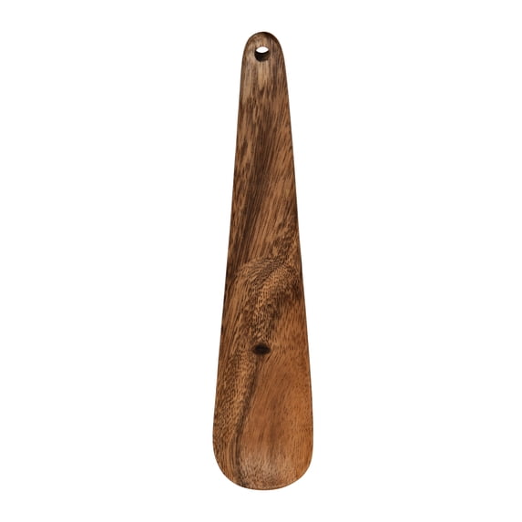 Bloomingville Hand Carved Acacia Wood Scoop, Natural