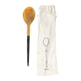 thumbnail image 1 of Bloomingville Horn Serving Spoon in Printed Drawstring Bag, 1 of 4
