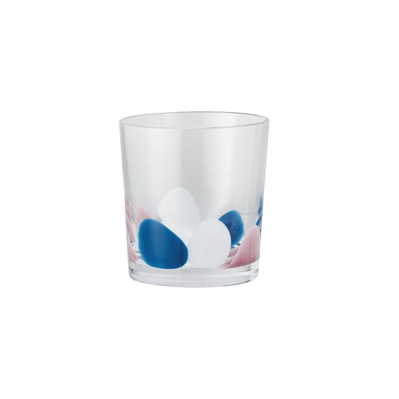 Bloomingville Kaleidoscope Azure Handmade Art Glass, Multicolor