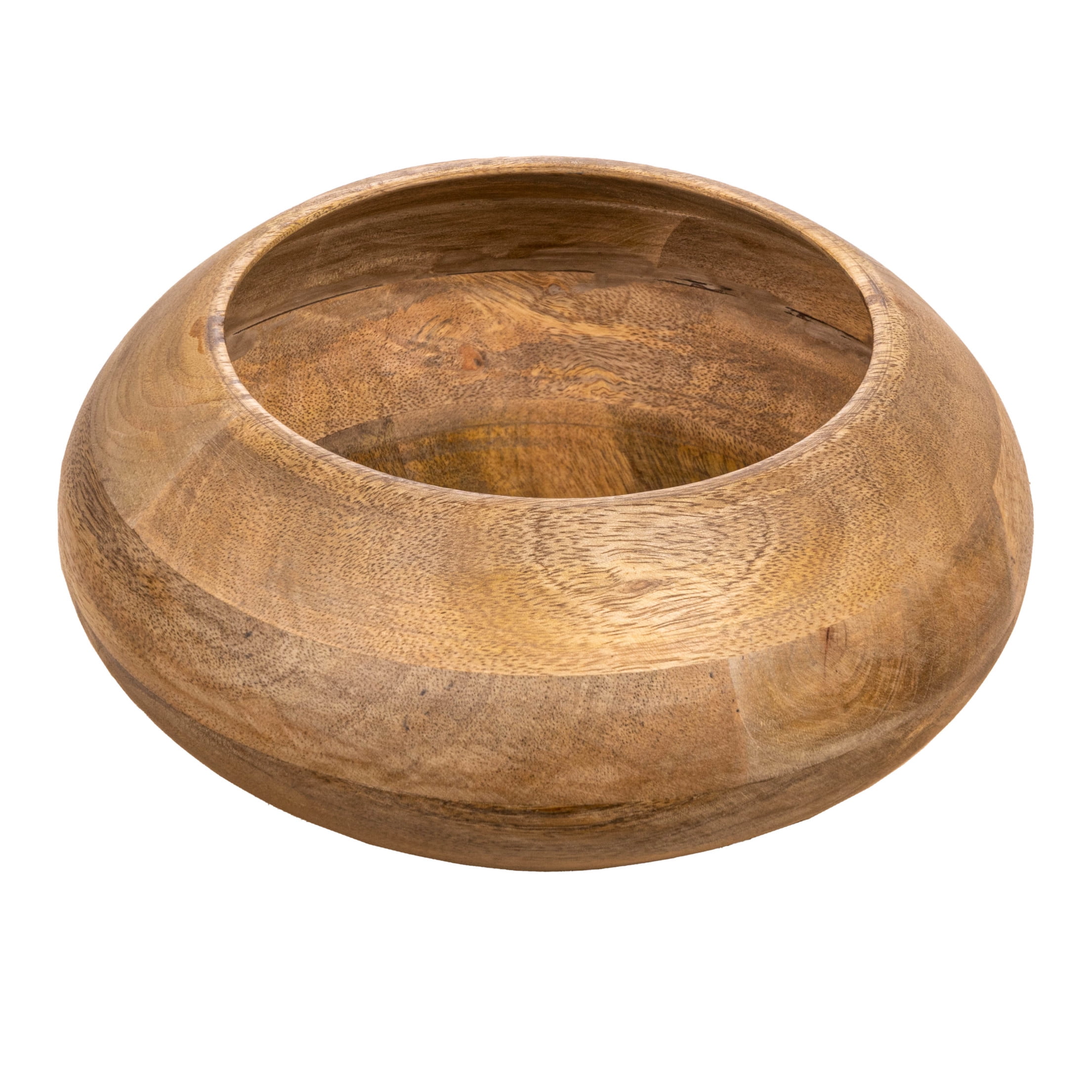 Round Wood Bowl main image 1