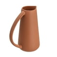 thumbnail image 1 of Bloomingville Modern Stoneware Pitcher, Matte Terracotta, 1 of 8