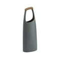 thumbnail image 1 of Bloomingville Small Stoneware Vase with Rattan Wrapped Top Handle, Grey, 1 of 7