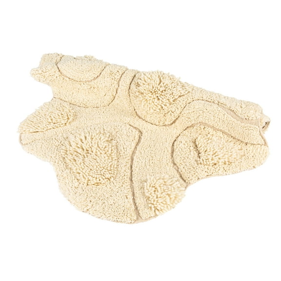 Bloomingville Textured Harmony Tufted Rug, Natural