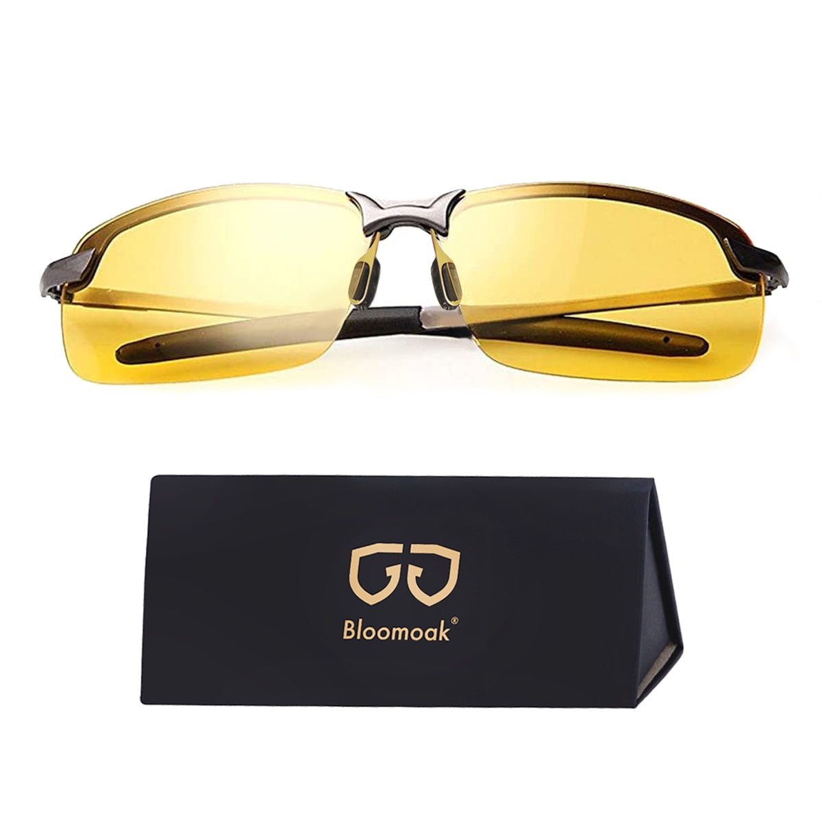 Bloomoak Night Driving Glasses, Anti-Glare Car Night Drive Glasses for Men  Women - Walmart.com