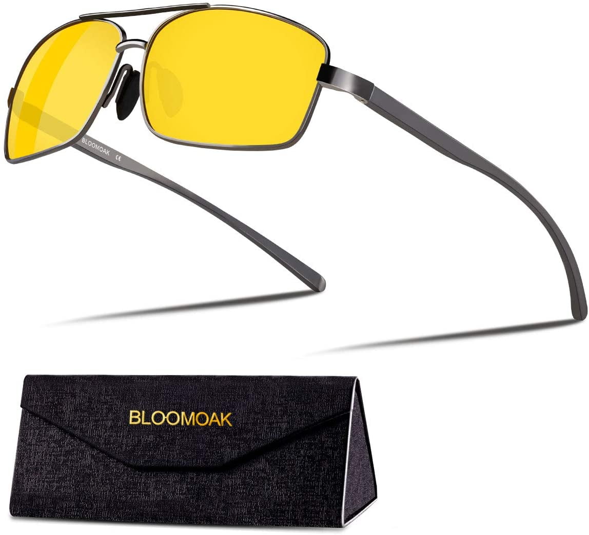 1~7PCS Polarized Fishing Sunglasses Brown Yellow Lenses Night Version Men  Glasses Outdoor Sport Driving Cycling Eyewear UV400