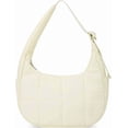 thumbnail image 1 of Bloomr Bag - Small Crescent Puffer Purse Shoulder Bag for Women, Nylon Quilted with Adjustable Shoulder Strap, Puffy Bag, 1 of 14