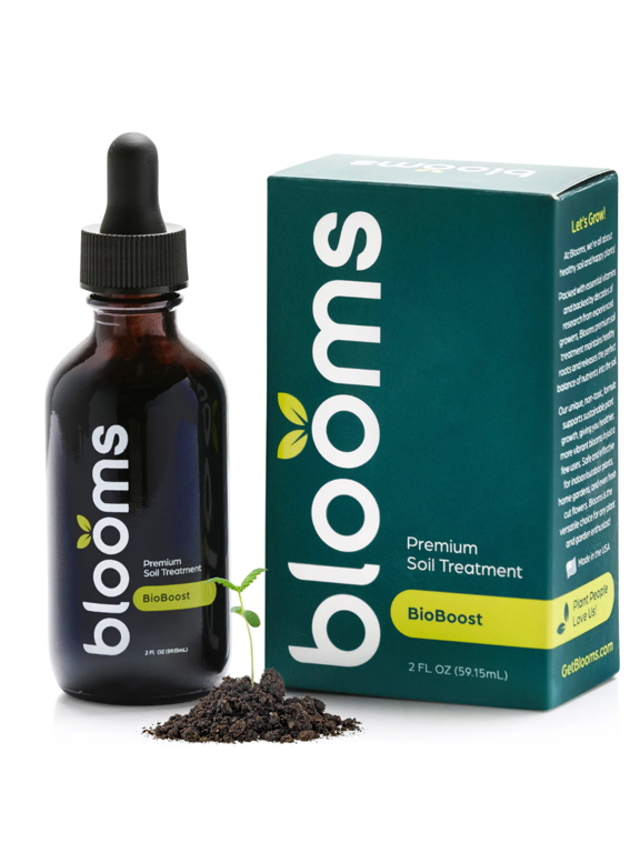 BioBoost | Liquid Soil Treatment for Plants and Gardens | All-Purpose Concentrated Liquid Fertilizer Enhancer | Organic Soil Treatment for Sustainable Root and Plant Growth | 2oz