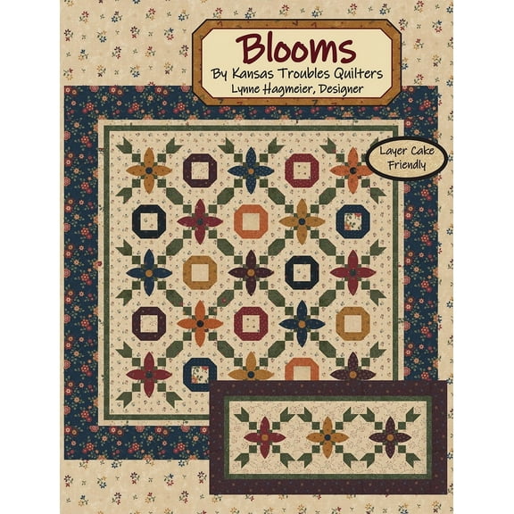 Blooms Quilt Pattern by Lynne Hagmeier