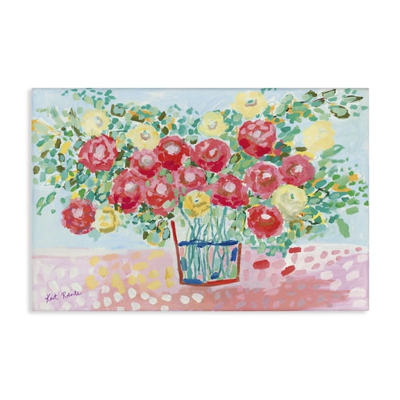 Stupell Industries Blooms from the Garden Florals Canvas Wall Art, design by Kait Roberts