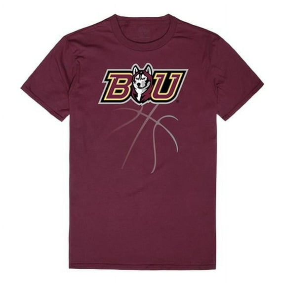 Bloomsburg University Men Basketball T-Shirt, Maroon White - Extra Large