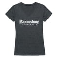 thumbnail image 1 of Bloomsburg University of Pennsylvania Women Institutional Short Sleeve T-Shirt, Heather Charcoal - Small, 1 of 1