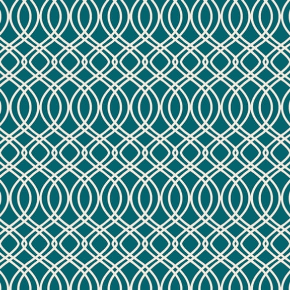 Bloomsbury 100% Cotton Poplin Fabric Knotted Trellis Spearmint - per yard