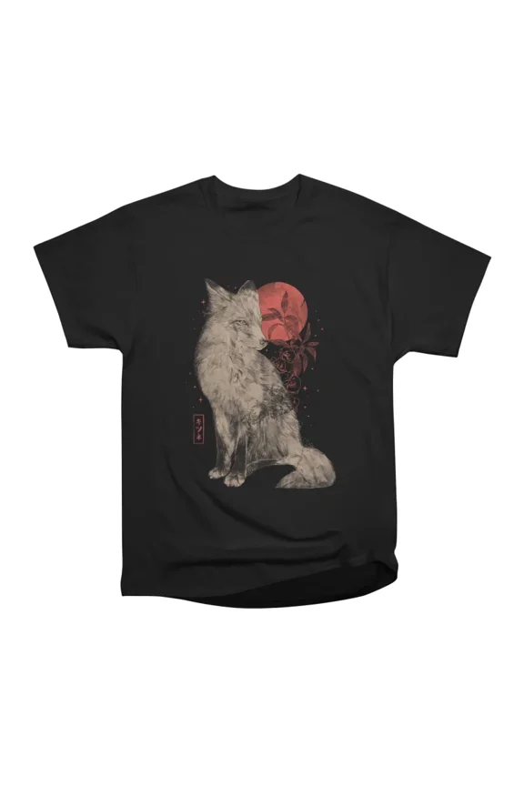 Bloomy Fox Cute Wild Beauty T-Shirt Tee Gift For Him Merch For Her Apparel For Friend