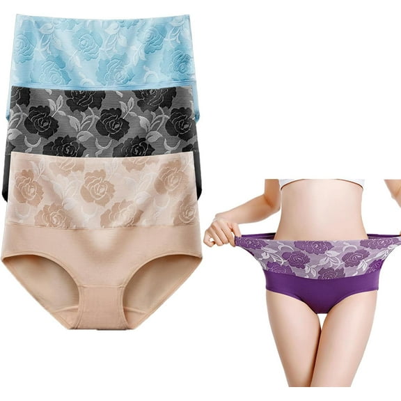 Bloomypink Bloomyfit Leak Proof Underwear for Women, Bloomyfit High Waist Incontinence PantiesTummy Control Panties