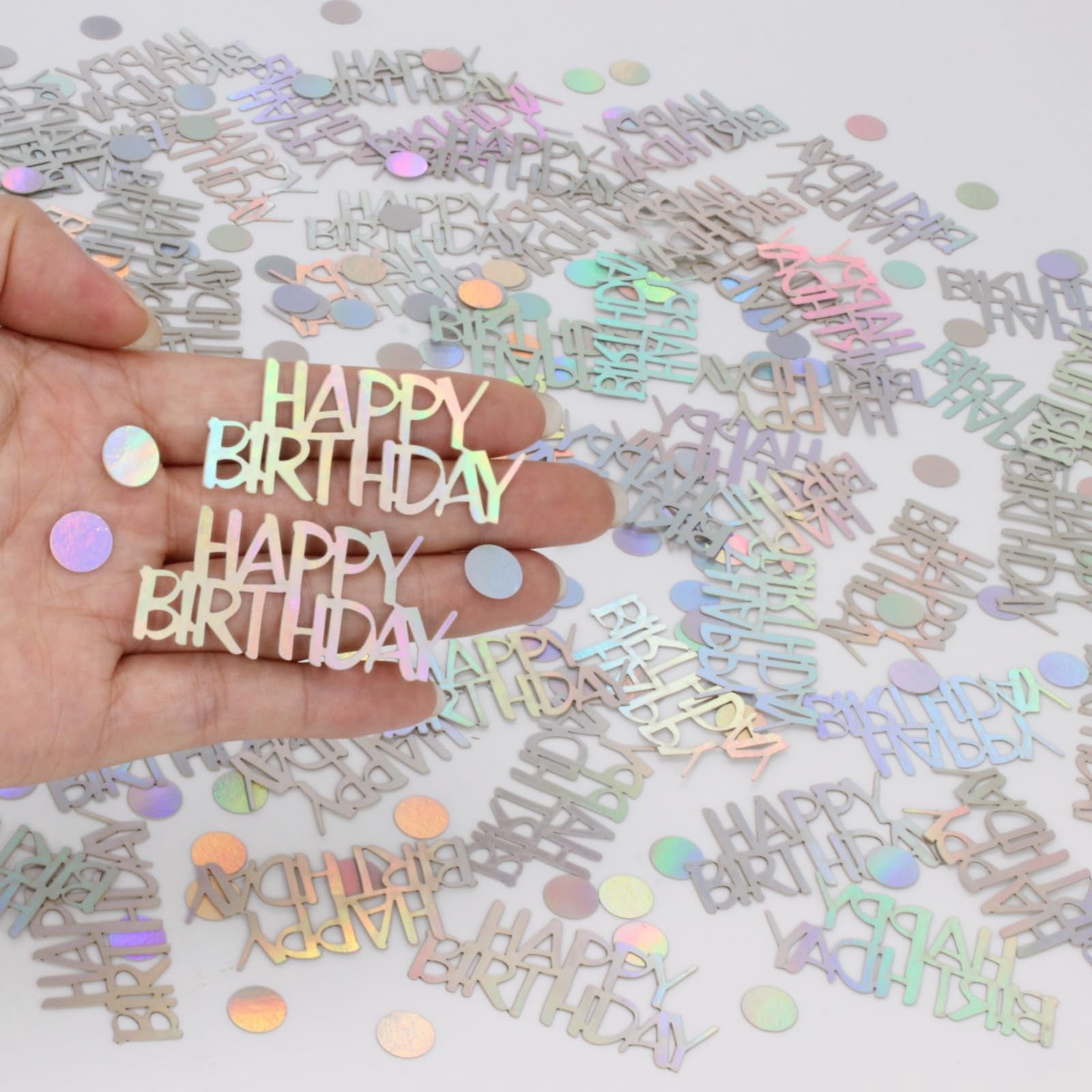 Blopee Birthday Confetti, Glitter DHF10 Happy Birthday Confetti for ...