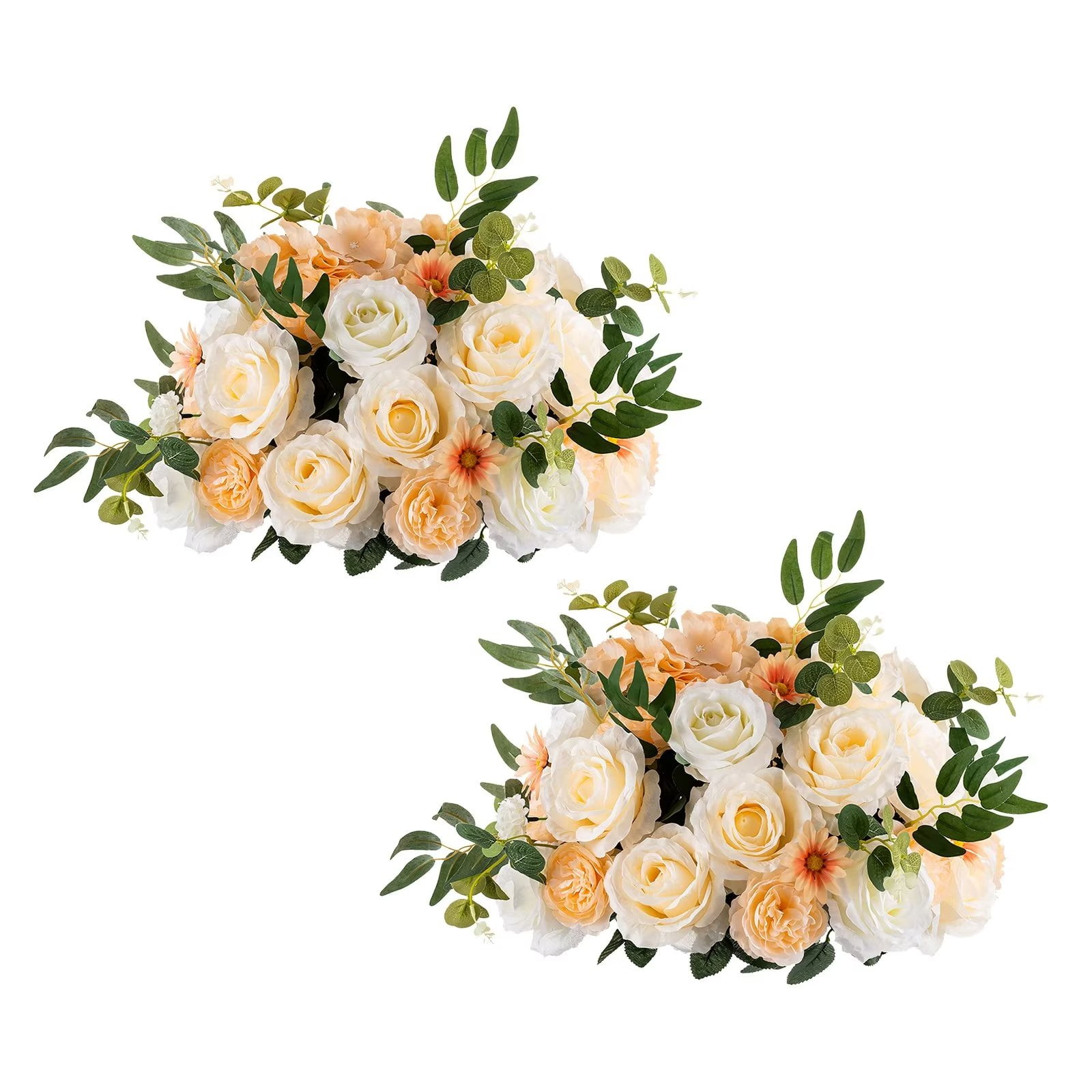 zxcvbnn Party Decorations White Faux Flowers Silk Roses Artificial Flowers  Small Flowers Diy for Wedding Bridal Bouquets Valentines Table Runner Today