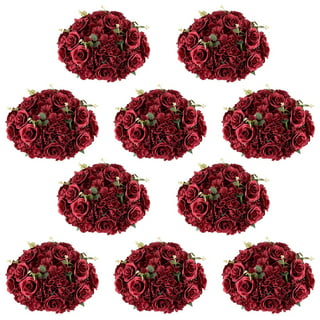 Cheers.US 10Pcs Artificial Red Berry Stems Branches, Fake Burgundy Berry  Picks Faux Holly Berries for Christmas Tree Xmas Wreath Decorations Floral