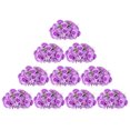 thumbnail image 1 of Blosmon Artificial Flower Kissing Balls for Wedding Table Centerpieces 10Pcs 15.7 Large Lilac Fake Roses Hydrangea Flower Arrangement, 1 of 9