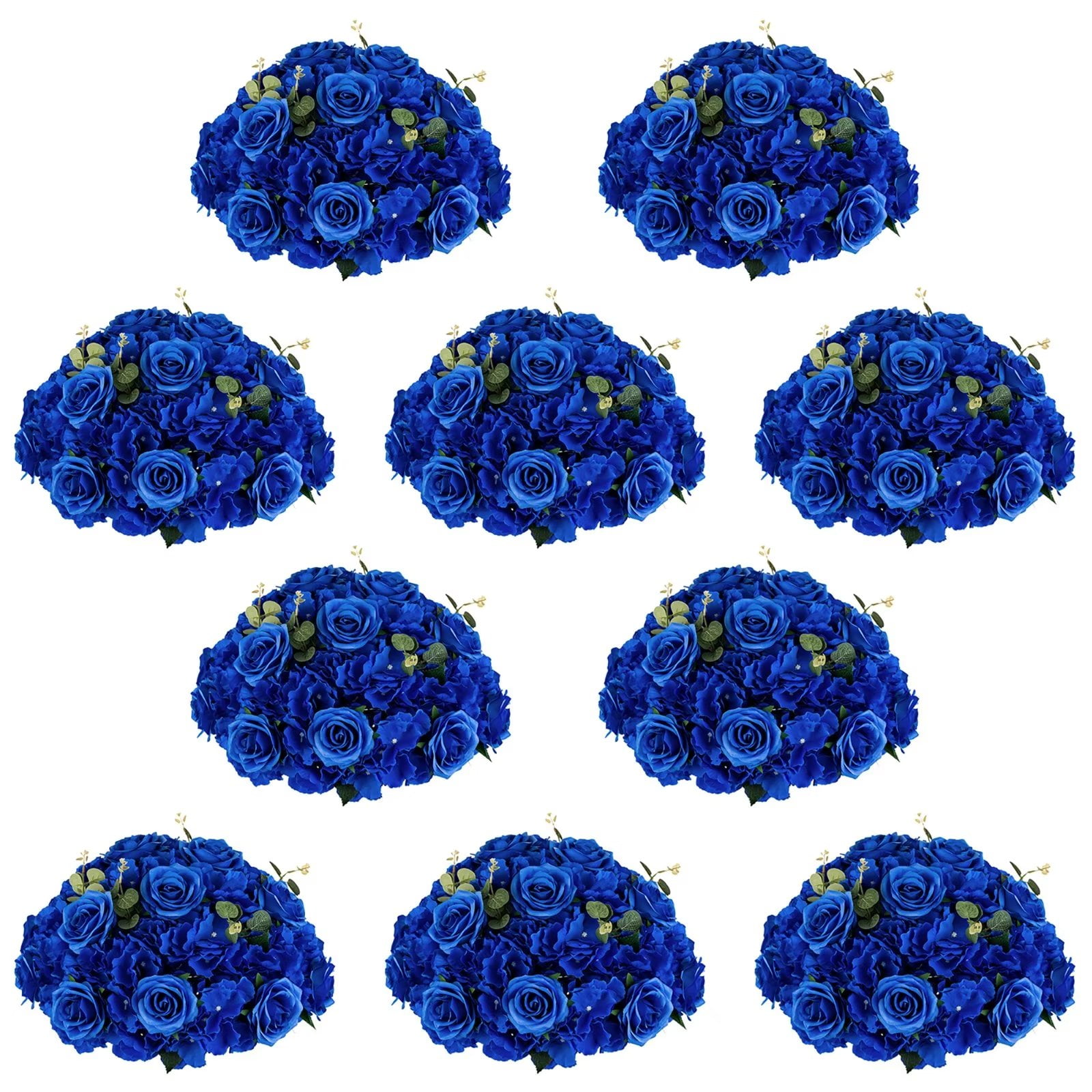 Blosmon Artificial Flower Kissing Balls for Wedding Table Centerpieces