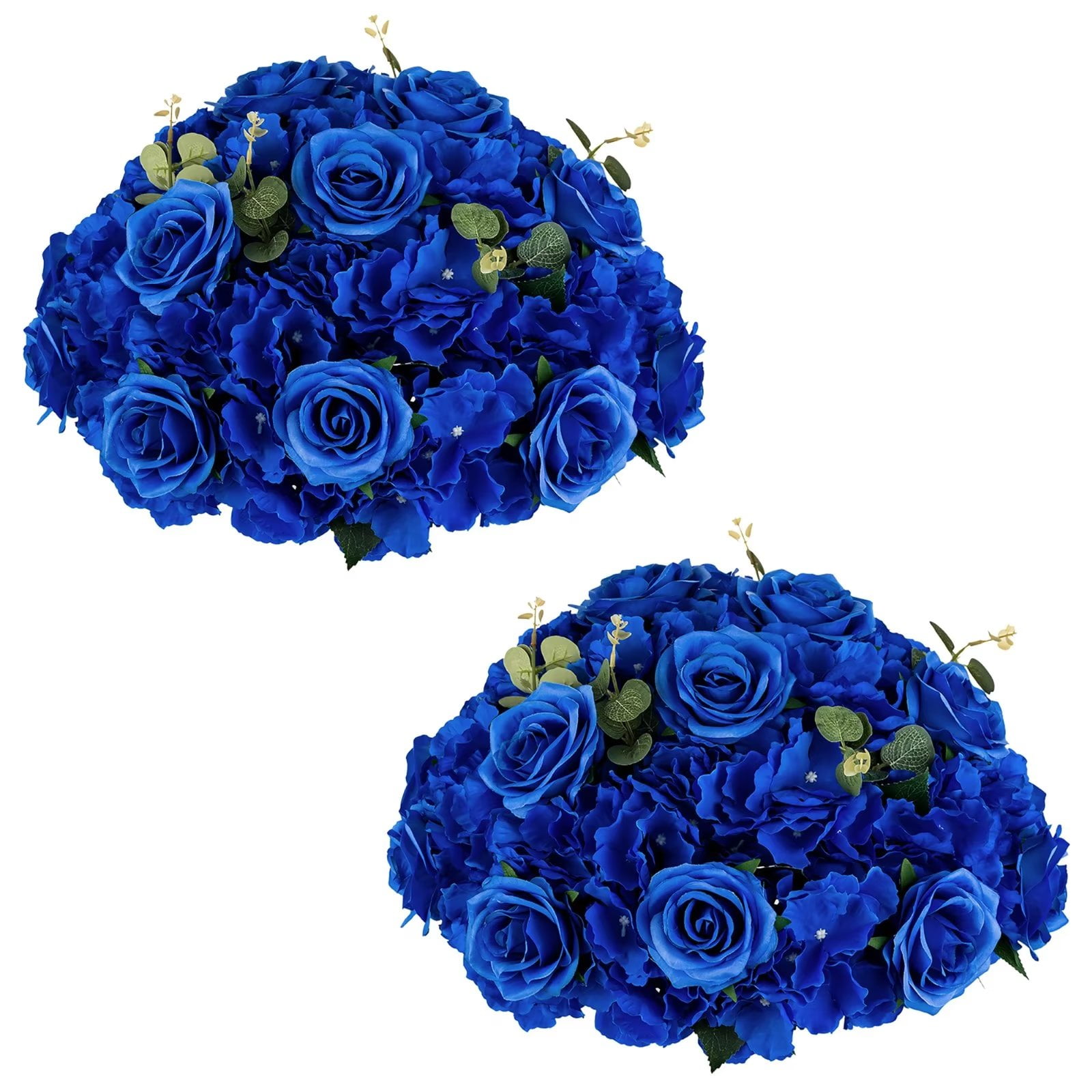 Blosmon Artificial Flower Kissing Balls for Wedding Table Centerpieces