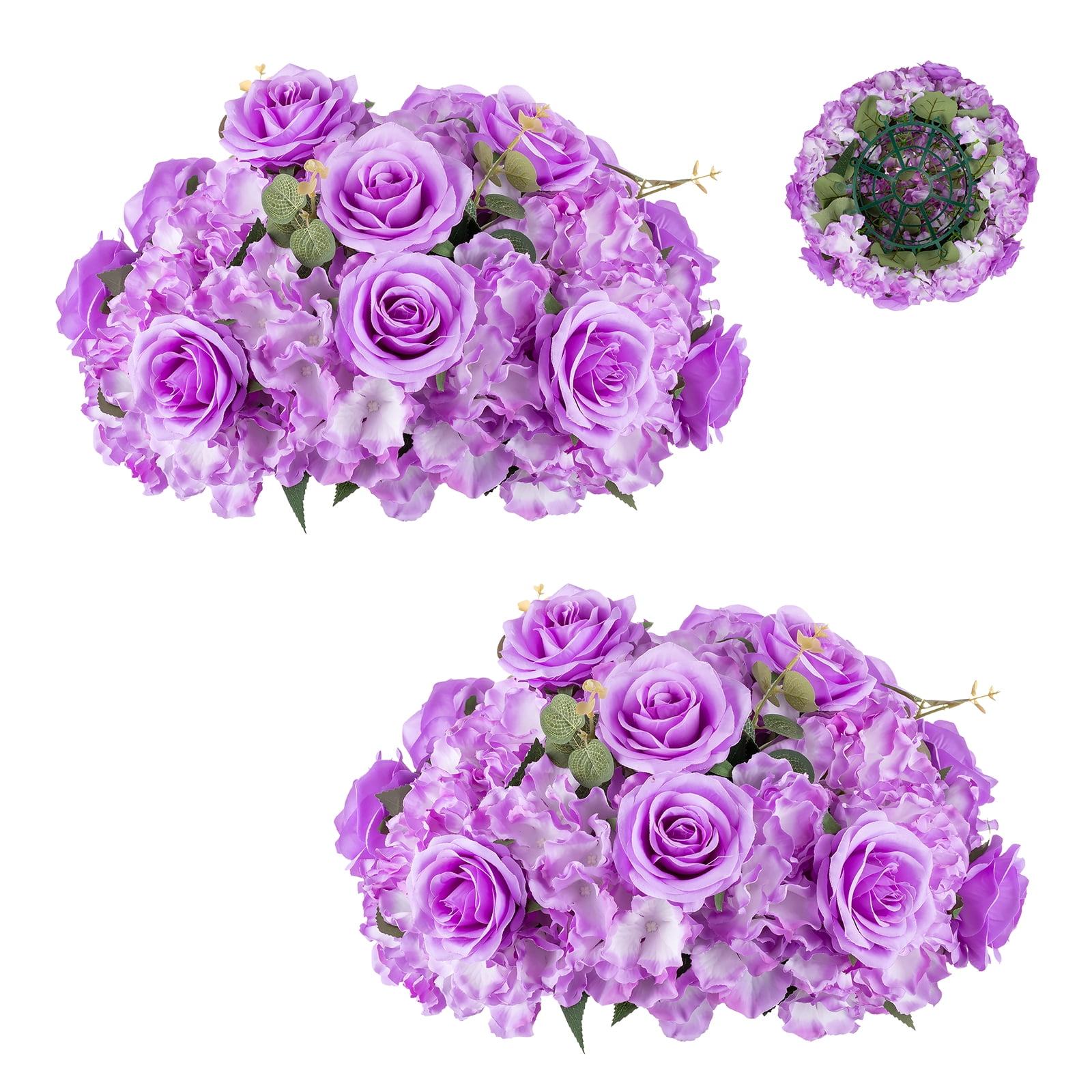 Picks Fake Flowers 8 Tall Celebrate It Table Decor Purple Glitter Flowers  259K