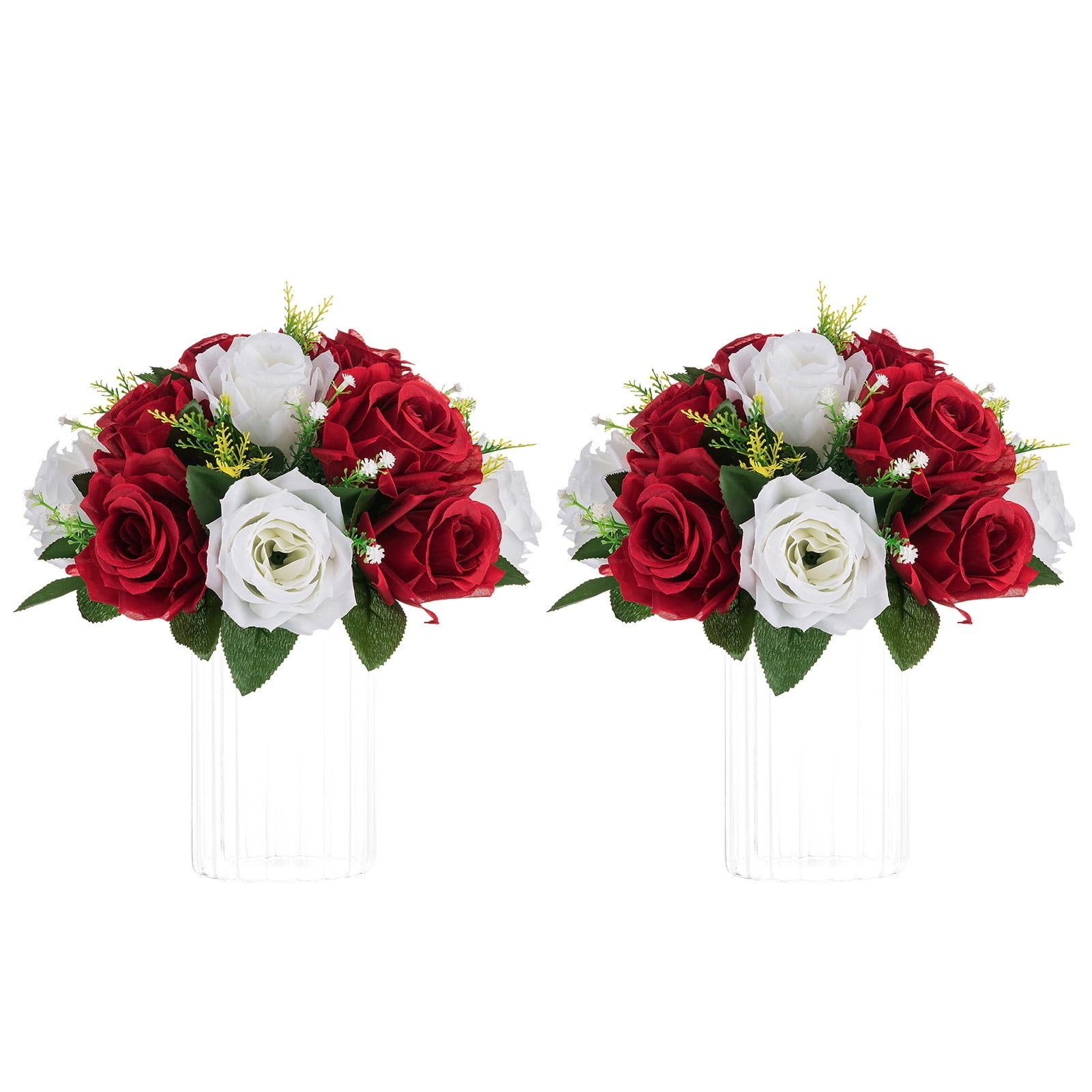 Blosmon Flower Kissing Balls Wedding Centerpieces 2 Pcs Spring