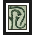 thumbnail image 1 of Blossfeldt, Karl 19x24 Black Ornate Wood Framed with Double Matting Museum Art Print Titled - Cucurbita (stems of a Pumpkin), 1 of 4