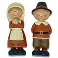 thumbnail image 1 of Blossom Bucket 216-13087 Pilgrims Figurine, Set of 2, 1 of 7
