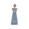 thumbnail image 1 of Blossom Bucket Birthstone Angel - May, 5.5-inch Height, Blue, Resin, Figurine, Home Decor, 1 of 1