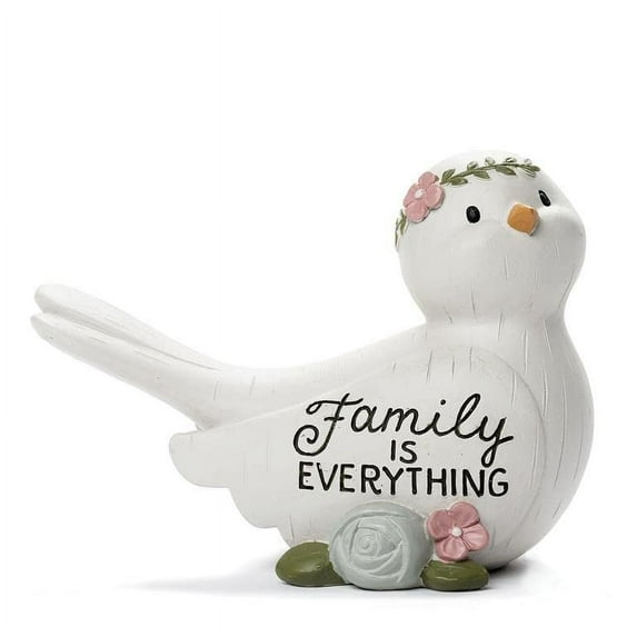 Blossom Bucket Family Graceful Sentiments Bird Figurine, 4-inch Length, Resin (231-13389)