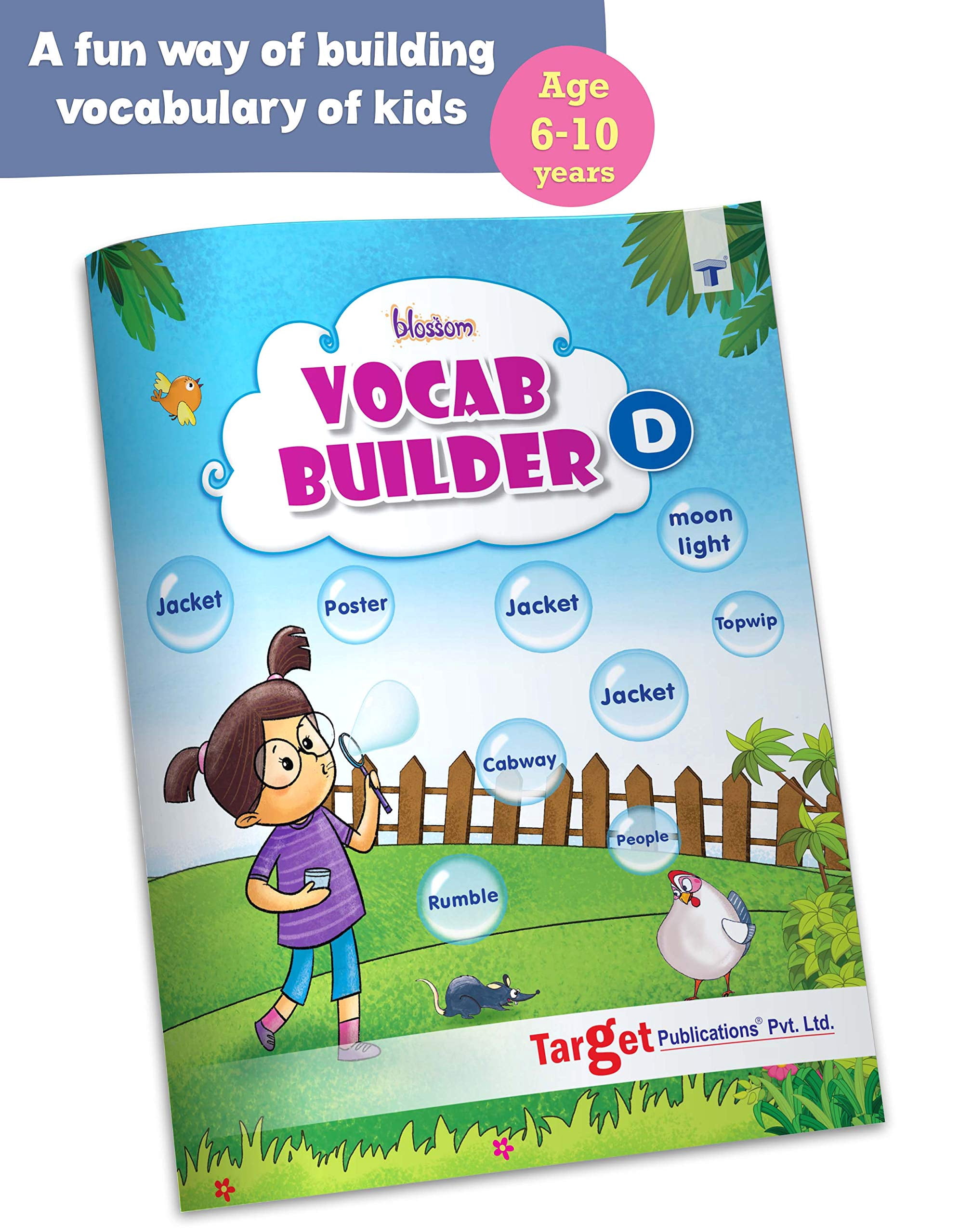 Blossom English Vocabulary Books for 6 to 10 Year Old Kids Vocab