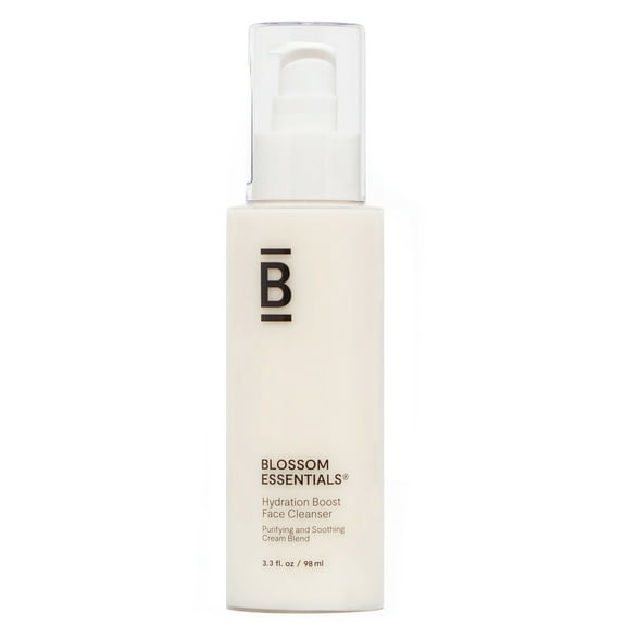 Blossom Essentials Hydration Boost Face Wash with a Purifying and Calming Blend, 3.3 fl oz